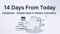 14 Days From Today Explained Simple Days to Weeks Calculator