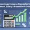 Percentage Increase Calculator for Business, Salary & Investment Growth