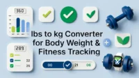lbs to kg Converter for Body Weight & Fitness Tracking