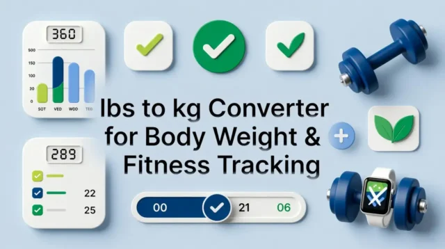 lbs to kg Converter for Body Weight & Fitness Tracking