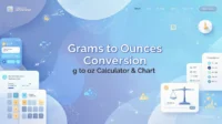 Grams to Ounces Conversion g to oz Calculator & Chart