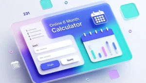 Online 6 Month Calculator