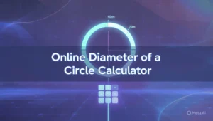 Online Diameter of a Circle Calculator