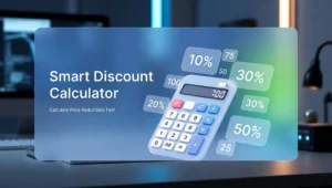 Smart Discount Calculator Calculate Price Reductions Fast