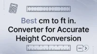 Best cm to ft in. Converter for Accurate Height Conversion