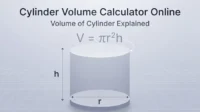 Cylinder Volume Calculator Online Volume of Cylinder Explained