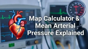 Map Calculator & Mean Arterial Pressure Explained
