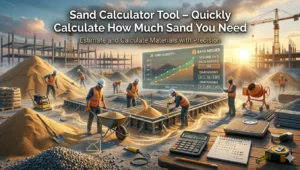 Sand Calculator Tool Quickly Calculate How Much Sand You Need