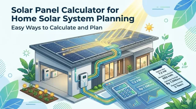 Solar Panel Calculator for Home Solar System Planning