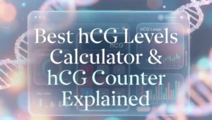Best hCG Levels Calculator & hCG Counter Explained