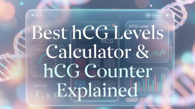 Best hCG Levels Calculator & hCG Counter Explained