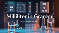 Milliliter in Gramm Explained Accurate ML to Grams Calculator