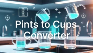 Simple Pints to Cups Converter Guide for Home Cooking and Baking