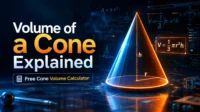 Volume of a Cone Explained Free Cone Volume Calculator