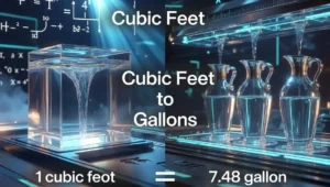 Cubic Feet to Gallons Conversion Guide for Water Tanks, Pools & More