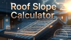 Free Roof Slope Calculator for Roofing Projects & Construction