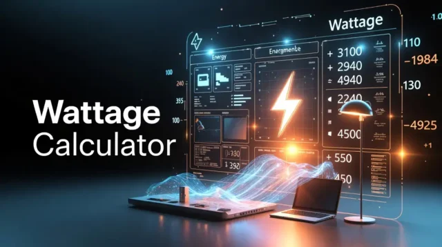 Free Wattage Calculator Guide for Home Appliances, Electronics, and Devices