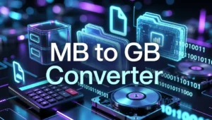 MB to GB Converter Explained Easy Megabyte to Gigabyte Calculator Online