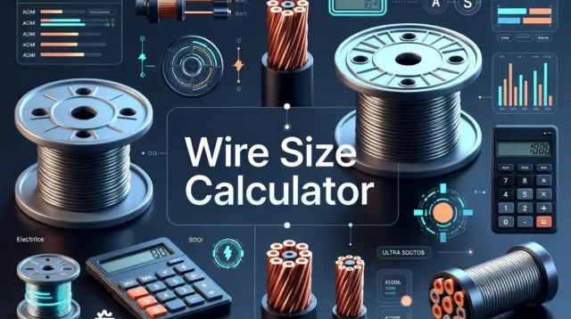 Wire Size Calculator for Copper and Aluminum Conductors