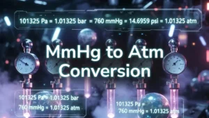 MmHg to Atm Converter Guide Formula, Examples, and Applications